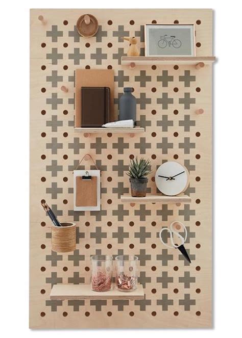 Giant Pegboard With Shelves Mad About The House