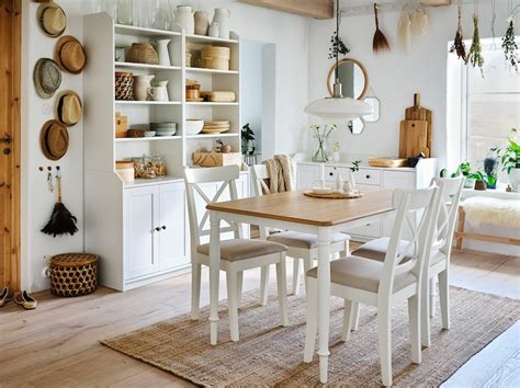 Rektangulær brun logo, bord spisestue stol etasje matbord, ovenfra, vinkel, baderom, karnappvindu png. INGOLF Stol, hvit/Hallarp beige - IKEA
