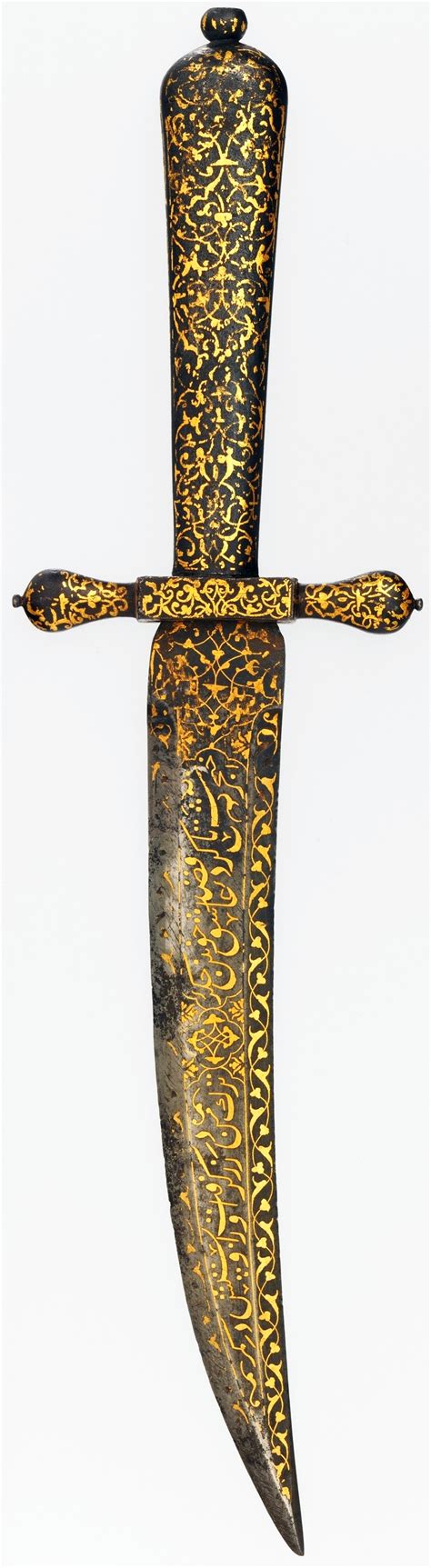 jambiya dagger ottoman blade mid 16th c european hilt 1600 1650 steel damascened with