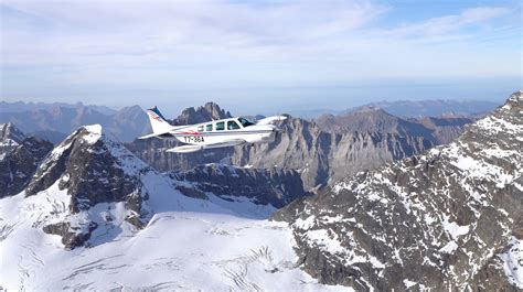 Mont Blanc Scenic Flight Hb Adventure Switzerland