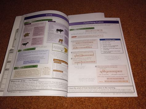 Cie a level mathematics 9709. This A-Level Maths Revision Book has a page on Cows in it ...