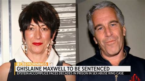 Ghislaine Maxwell To Be Sentenced For Role In Jeffrey Epsteins Sex