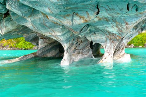 Marble Caves Las Cavernas De Marmol Chile Wallpapers And