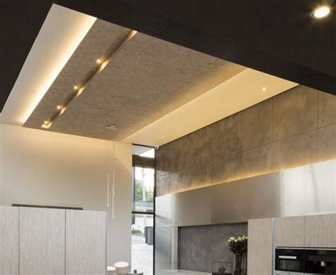 63 Awesome Modern Led Strip Ceiling Light Design Modern Kitchen