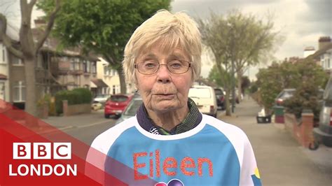 how eileen became 2019 s oldest london marathon runner bbc london youtube