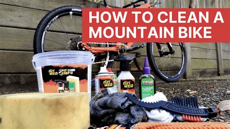 How To Clean A Mountain Bike Mountain Bikes Ride