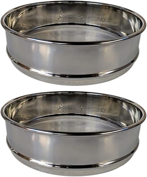 Seed Sprouting Trays 2pcs Stainless Steel Stackable Germination Trays