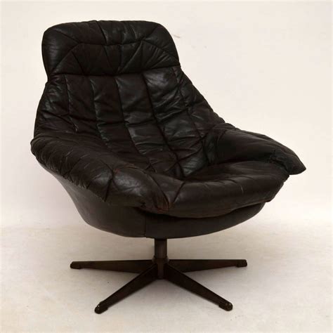 Newest oldest price ascending price descending relevance. Danish Retro Leather Swivel Armchair by Bramin Vintage ...