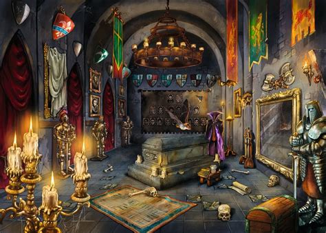 Vampire castle du är på semester i rumänien och har tagit dig ut på en vandringstur i bergen. Ravensburger Puzzle 759pc Escape 6 Vampire Castle