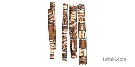 Aboriginal Art Sticks Pattern Australia Hass Mps Ks2 Illustration Twinkl