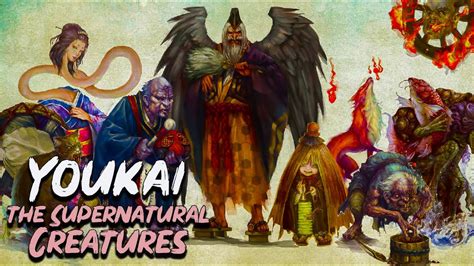 The Yokai Amazing Supernatural Creatures From Japanese Mythology See U In History YouTube