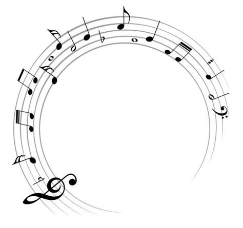 Music Notes Border Illustrations Royalty Free Vector Graphics And Clip