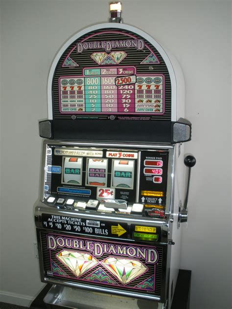 Igt Double Diamond S2000 Slot Machine Quarter Coin Handling Three