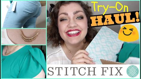 stitch fix try on unboxing haul plus size 3 youtube