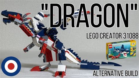 Lego Creator 31088 Alternative Build Tutorial Dragon、レゴクリエイター31088をドラゴン