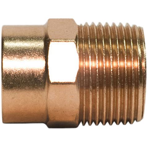 2 12 Copper Male Adapter Plumbersstock