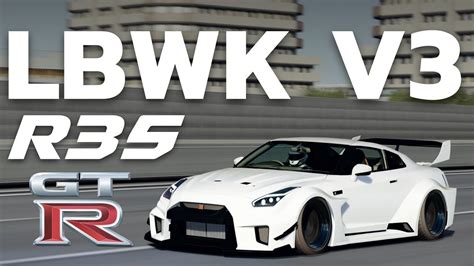 Assetto Corsa GT R R35 LIBERTY WALK V3 ถายรถRolling Shot YouTube