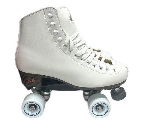 Riedell Quad Roller Skates 111 Angel Size 10 Only Refurbished
