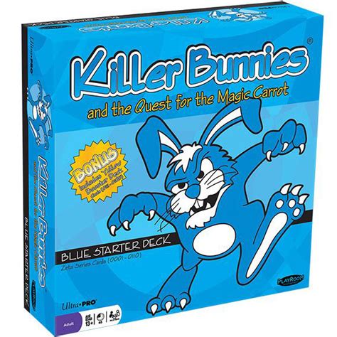 Killer Bunnies Blue Starter Deck Arctic Board Games