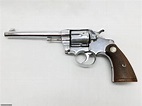 Colt D.A. 38 Nickel Double Action Revolver