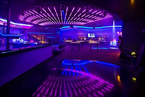 This Colourful Nightclub Uses Led Light Strips To Create An Electric