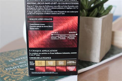 Coloration Loréal Paris Infinia Préférence 666 Pure Scarlet Mon