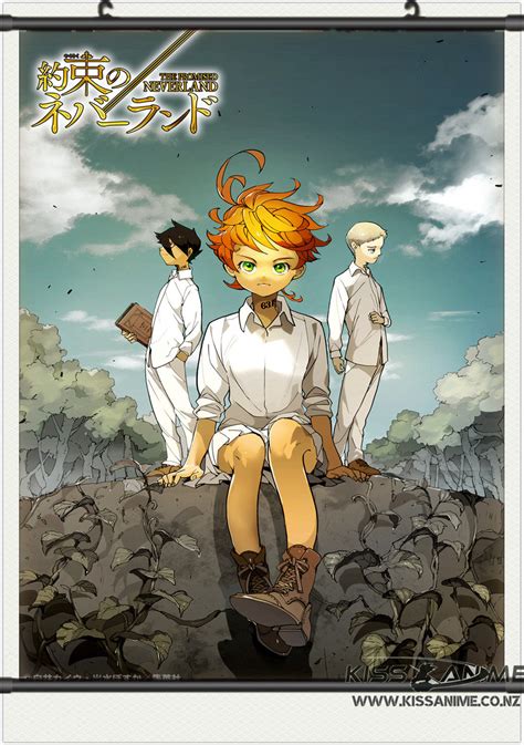 The Promised Neverland Posters Kiss Anime