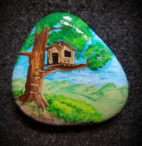 Best 50 Painted Rock Houses - Images and Ideas for Kids and Adults