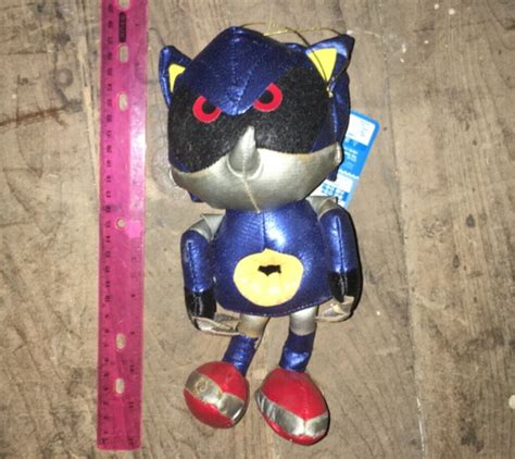 Sonic The Fighters Metal Sonic Plush 1997 Tagged Extremely Rare Ebay