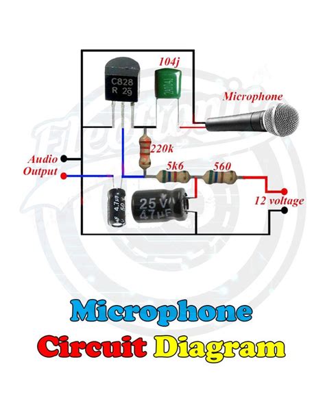 Simple Microphone Circuit Diagram