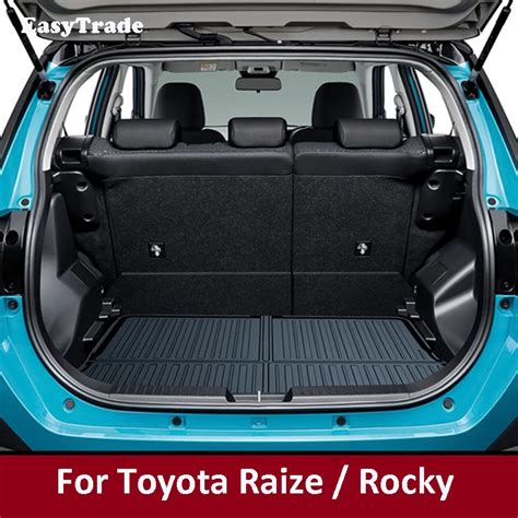 For Toyota Raize Rocky Tpe Floor Mats Car Trunk Mats Cargo