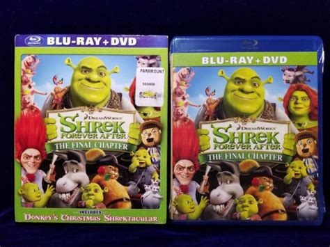 Shrek Forever After Blu Raydvd 2010 2 Disc Set Uk With Slipcover