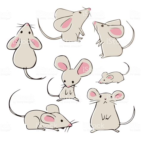 Cute Chibi Drawings Mouse Illustration Mouse Drawing Drawings