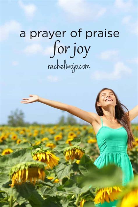 A Prayer Of Praise For Joy