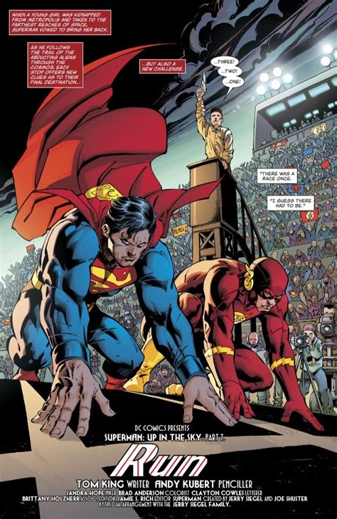 Askthe Question Superman Vs The Flash Who Has More Wins Dc