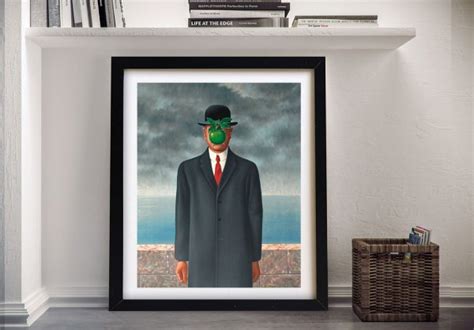 Magritte Son Of Man Canvas Print Canvas Prints Australia