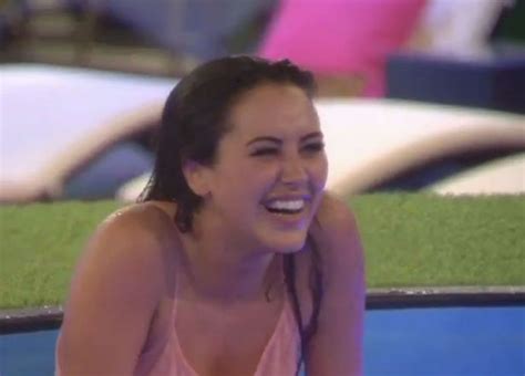 Marnie Simpson And Lewis Bloor Share Steamy Celebrity Big Brother Hot Tub Session After
