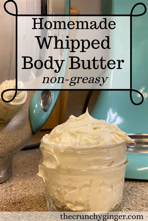 Homemade Whipped Body Butter Non Greasy Homemade Body Butter Body