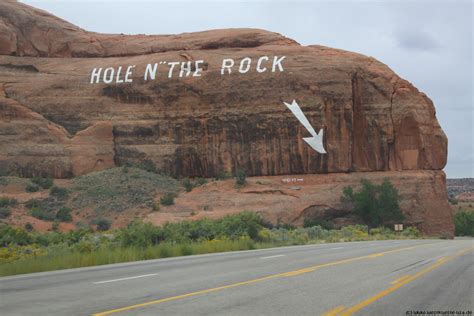 Hole N The Rock Das Museum In Der Höhle Bei Moab