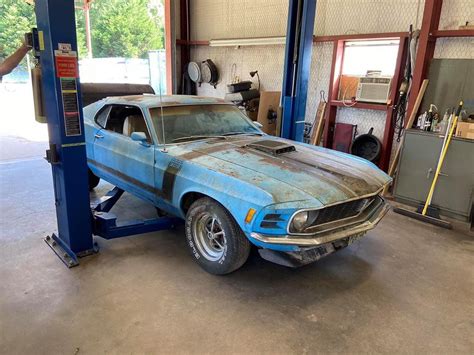 This 1970 Ford Mustang Boss 302 Was Saved After 25 Years In The Woods