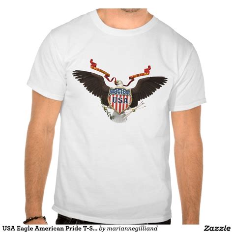 Usa Eagle American Pride T Shirt Pride Tshirts Cool T Shirts American Pride
