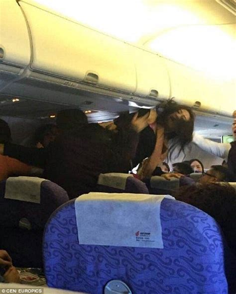 Air China Passengers In Mid Air Brawl Between Mother And Women Over
