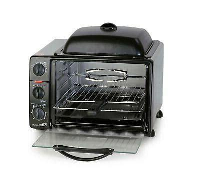 Elite Cuisine ERO 2008S Countertop Toaster Oven With Top