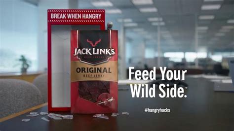 Jack Links Original Beef Jerky Tv Commercial Hangry Hacks Office Freakout Ispottv