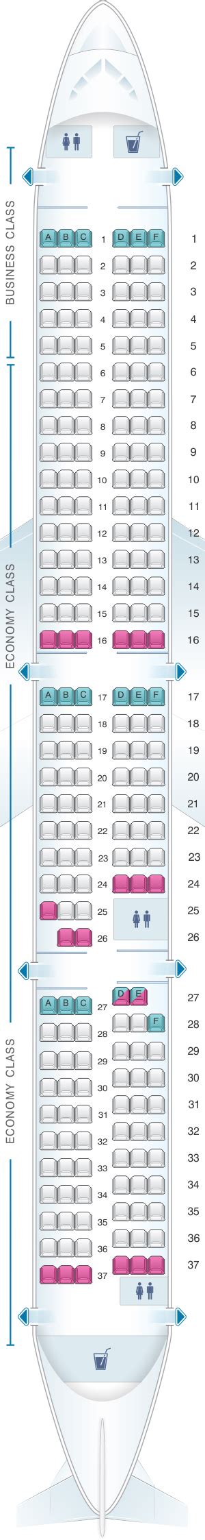 Seat Map Air New Zealand Airbus A321 Neo Seatmaestro