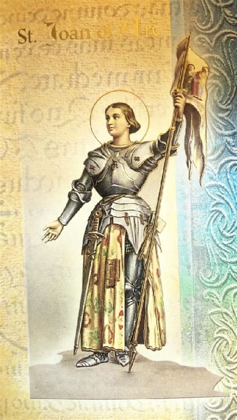 Powerful Prayer To St Joan Of Arc Catholic Prayers