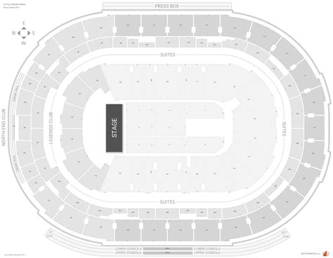 Little Caesars Arena Seat Map