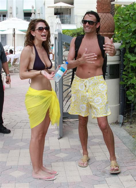 Maria Menounos Busty Wearing Skimpy Bikini On Miami Beach Porn Pictures