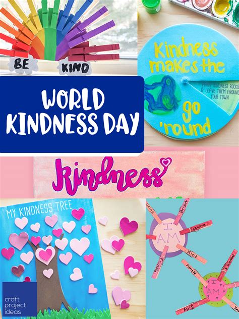 Kindness Crafts Roundup Craft Project Ideas