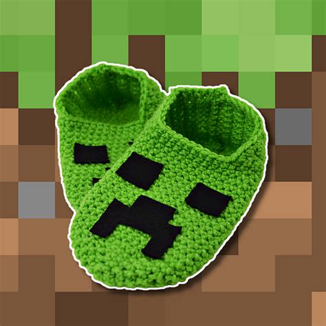 Ravelry Minecraft Creeper Slippers Pattern By Codi Hudnall